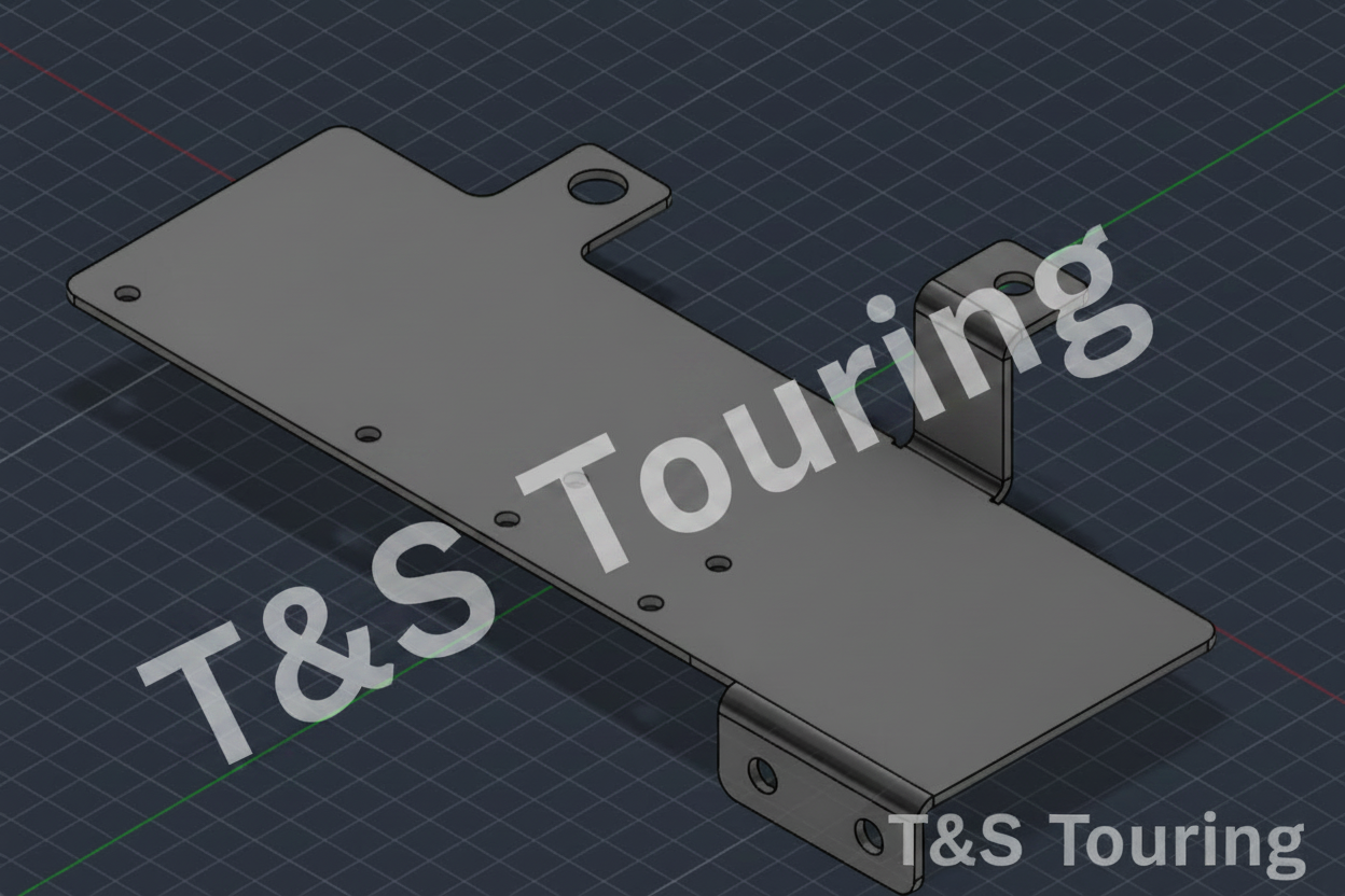 T&S Touring 200 Series Twin 50A Towing Accessory Bracket