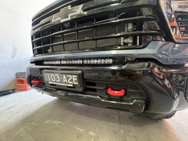 CHEV 24-26 SILVERADO 2500/3500 BEHIND GRILL LIGHT BAR S8 30" MOUNTS ONLY
