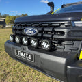 PRE - ORDER T&S Touring Light Bar Brackets to suit Baja Designs 5XL PRO Linkable LED Light Bar Kit (clear) - Ford Ranger Super Duty