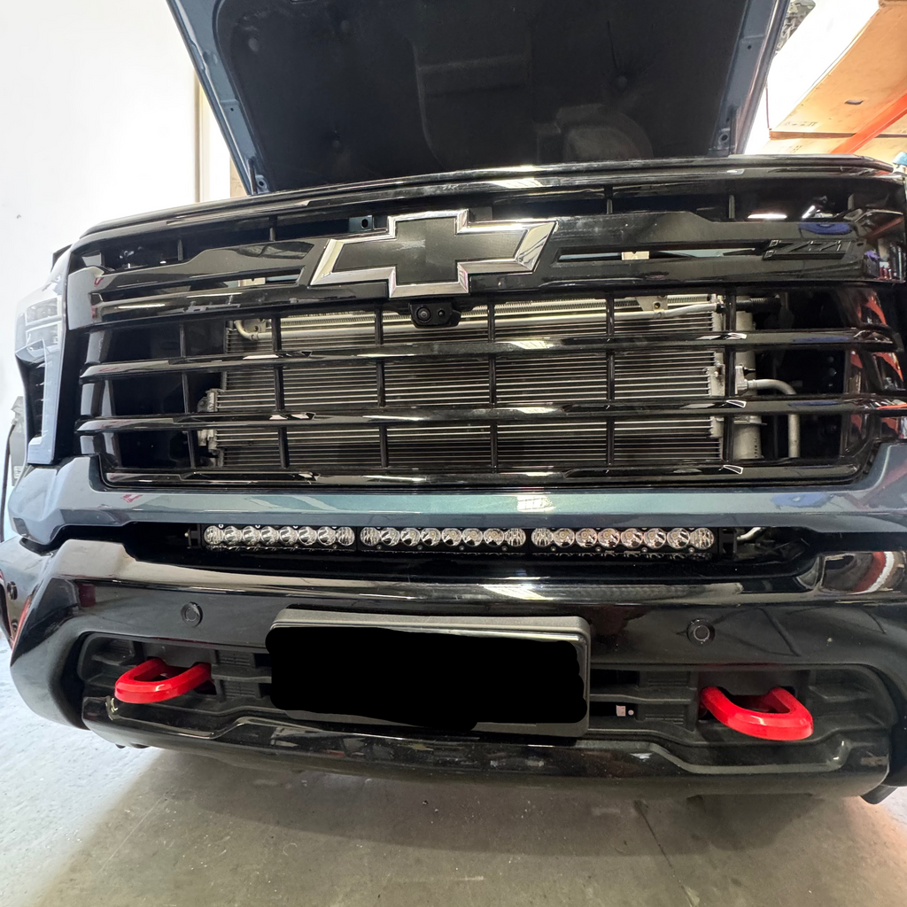 Chevrolet Silverado S8 30" Bumper Light Bar Bracket to Suit 2500 + 3500 HD 2024-2026