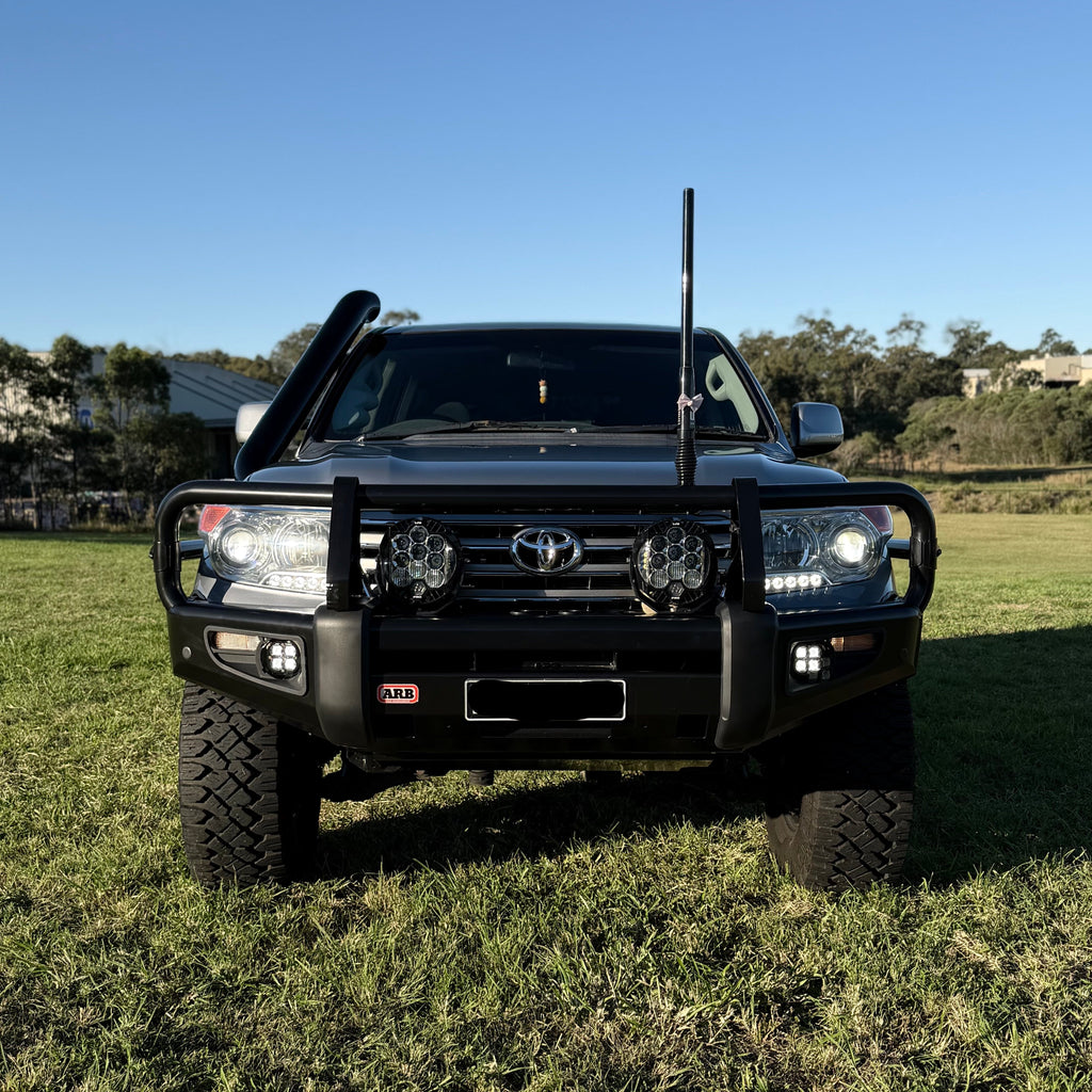 T&S Touring Fog light bracket to suit ARB Deluxe Bullbar x Baja Designs Squadron SAE LED pod - Kit