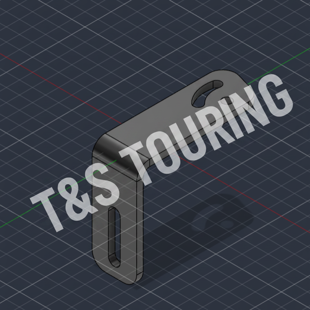 T&S Touring Brackets to suit Baja Designs LP4 Linkables (Rhino Rack)